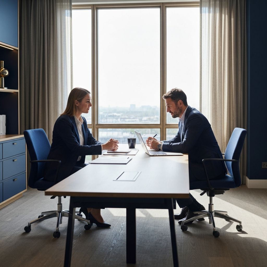 Crownpoint Business Advisory team in discussion